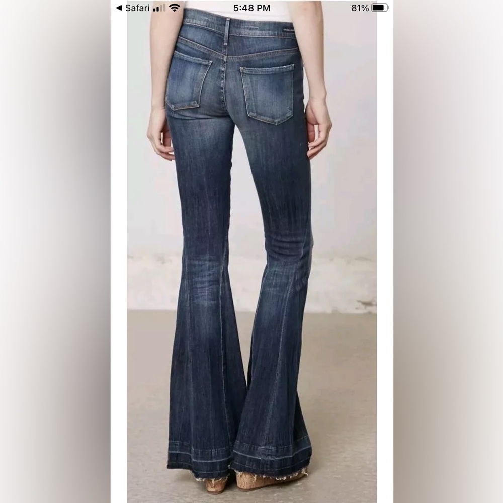 CITIZENS OF HUMANITY | Charlie Mid Rise Super Flare Jeans in Dizzy - Picture 2 of 9